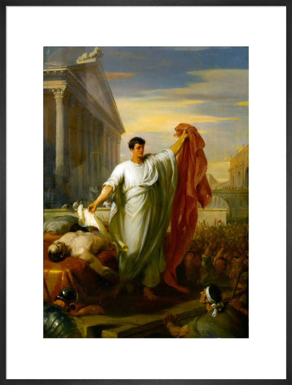 Marc Antony Reading the Will of Caesar