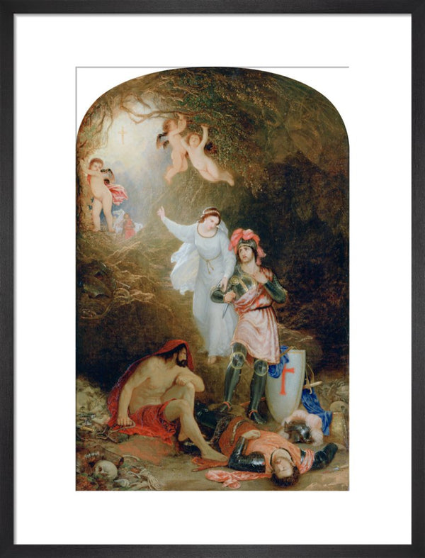 The Cave of Despair (from Edmund Spenser's 'The Faerie Queene', Book 1, Canto 9, Lines 8-35)