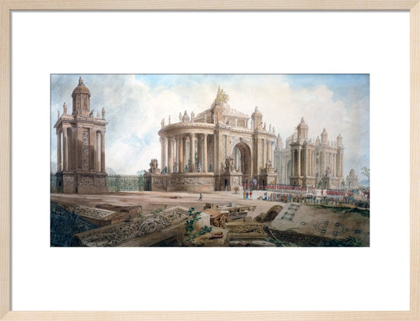 Design (by John Soane) for an Entrance to London