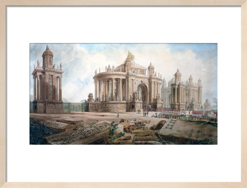 Design (by John Soane) for an Entrance to London