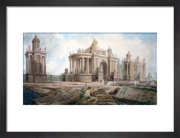 Design (by John Soane) for an Entrance to London