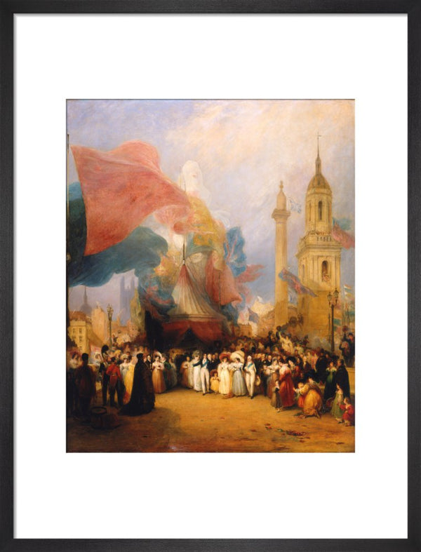 The Royal Procession at the Opening of the New London Bridge, 1 August 1831