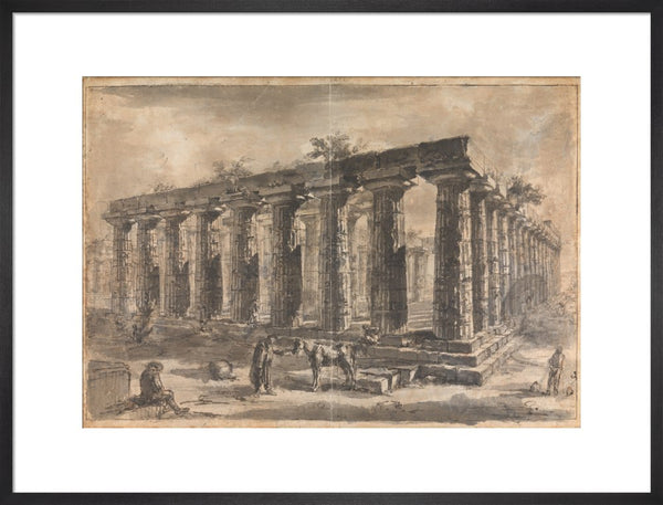 Paestum, Italy Exterior of the Basilica