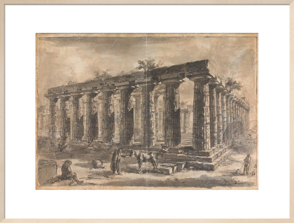 Paestum, Italy Exterior of the Basilica