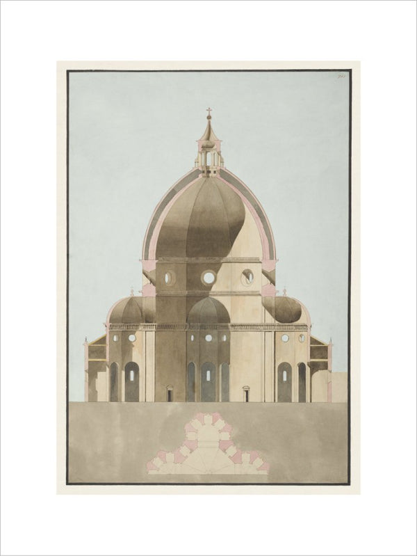 Dome Cross-Section, Florence Cathedral