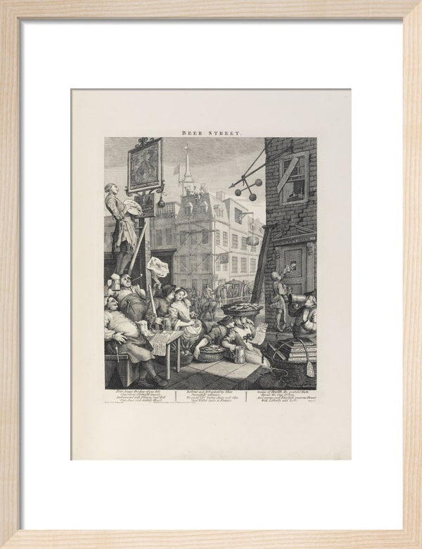 Beer Street by William Hogarth