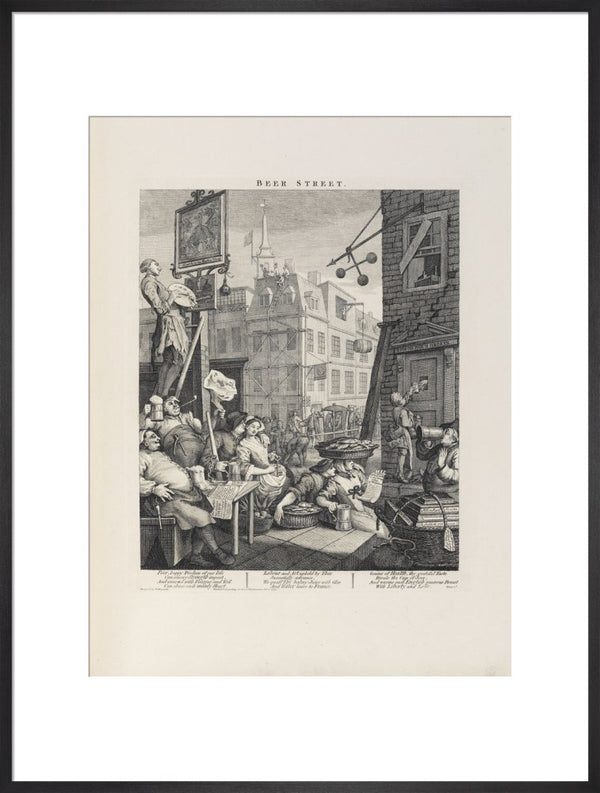 Beer Street by William Hogarth