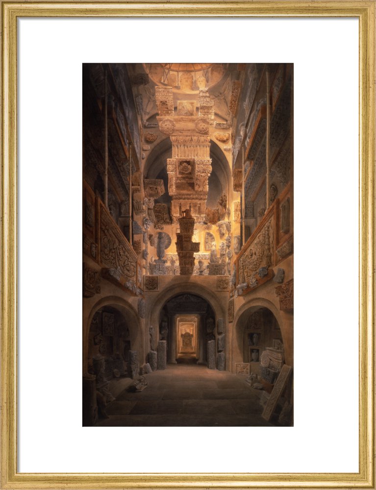 View of the Dome Area and Basement by J. M. Gandy