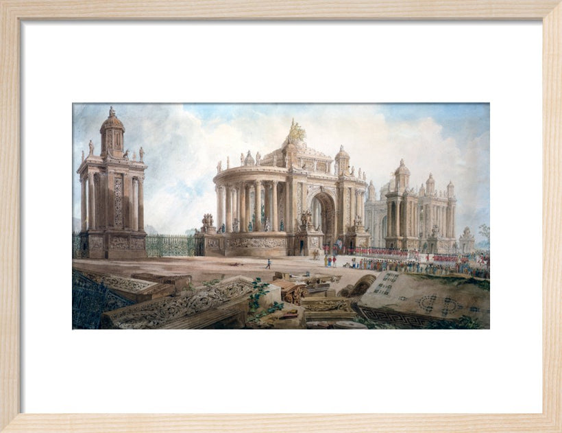 Design (by John Soane) for an Entrance to London