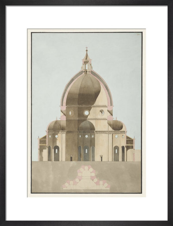 Dome Cross-Section, Florence Cathedral