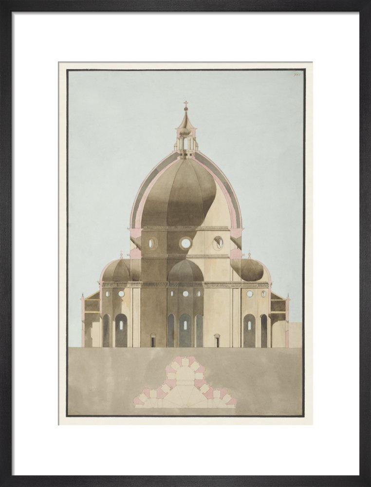 Dome Cross-Section, Florence Cathedral