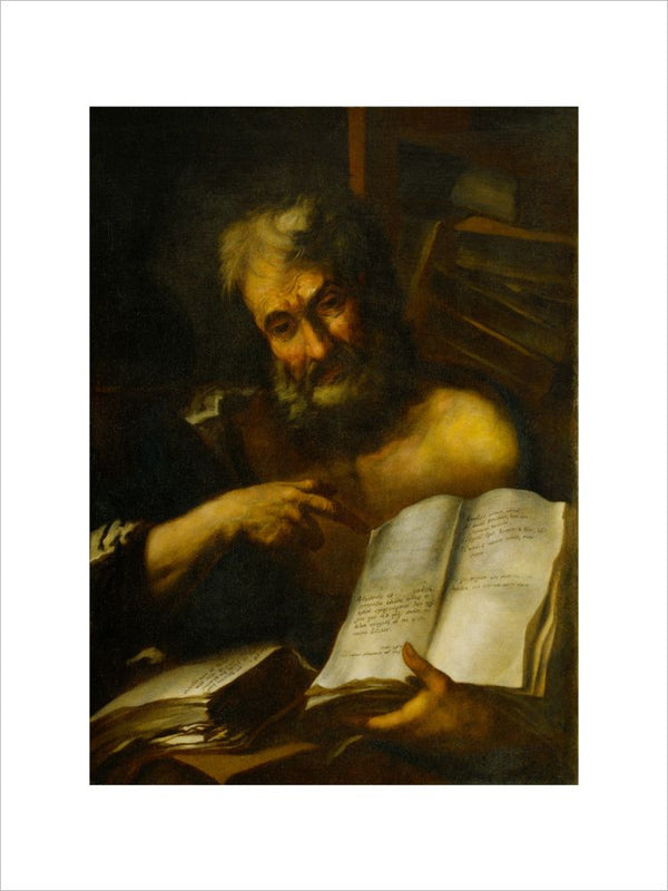 Study of a Man's Head: One of the Fathers