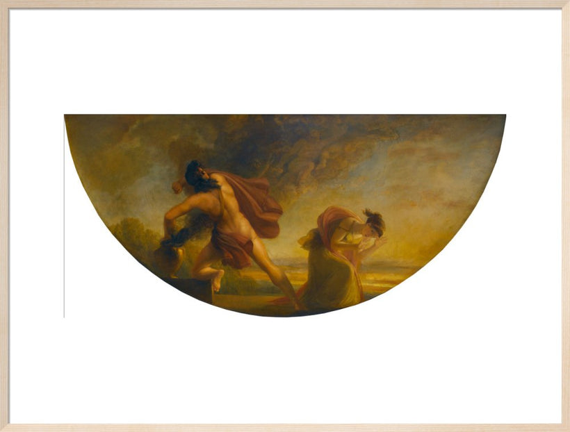 The Opening of Pandora's Vase (Library-Dining Room ceiling painting, 6 of 6)