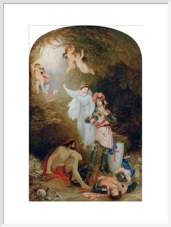 The Cave of Despair (from Edmund Spenser's 'The Faerie Queene', Book 1, Canto 9, Lines 8-35)