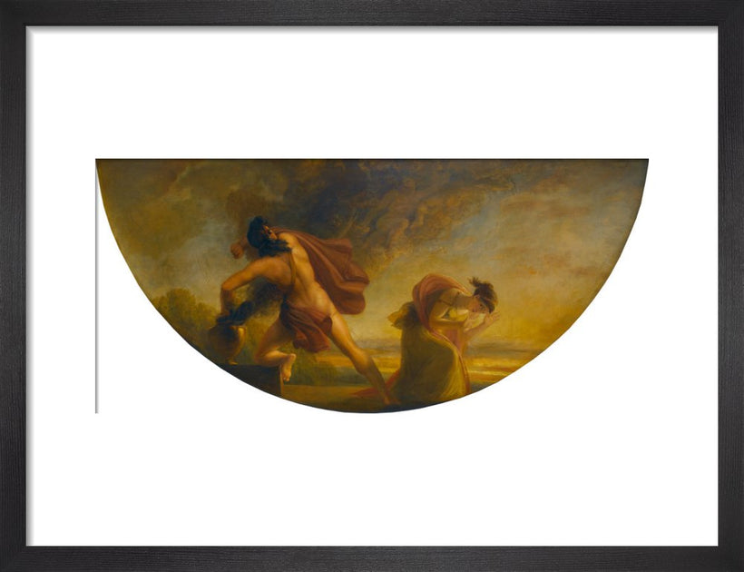 The Opening of Pandora's Vase (Library-Dining Room ceiling painting, 6 of 6)