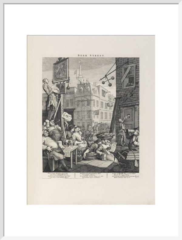 Beer Street by William Hogarth