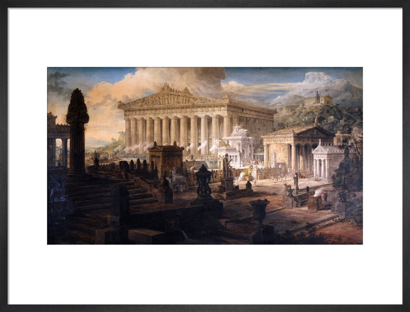 Architectural Composition : A restoration of the Temple of Ceres and other ancient buildings at Eleusis