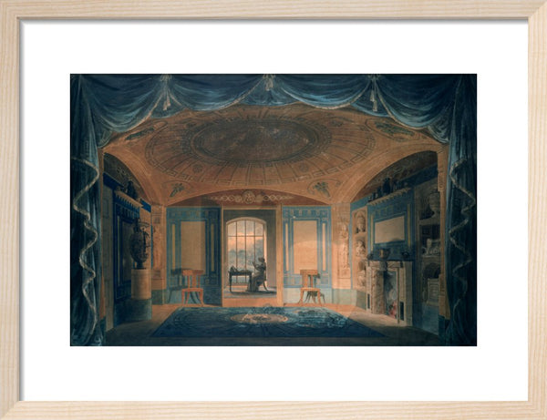 Design Perspective for the Interior Decoration of the Breakfast Room, Pitzhanger Manor.