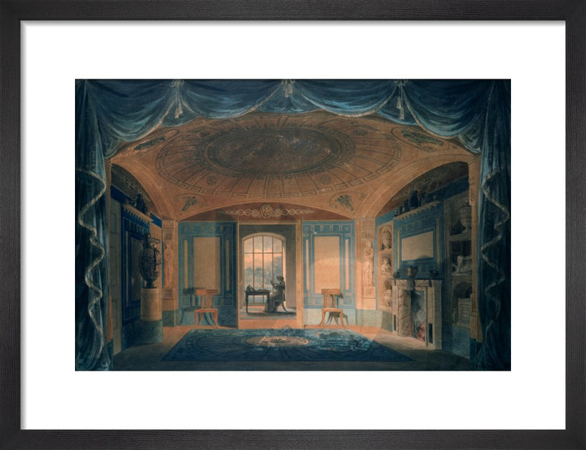 Design Perspective for the Interior Decoration of the Breakfast Room, Pitzhanger Manor.