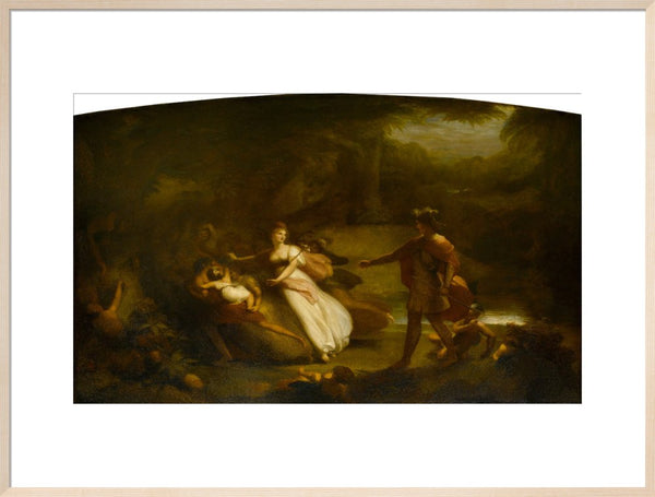 The Contention of Oberon and Titania for the Indian Boy from William Shakespeare's 'A Midsummer Night's Dream' Act II