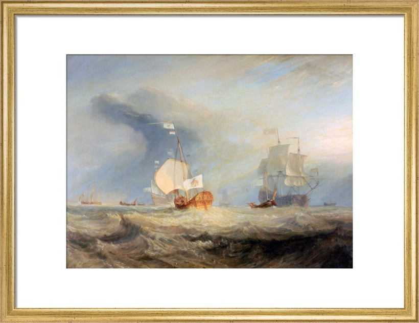 Admiral von Tromp's Barge at the Entrance of the Texel, 1645