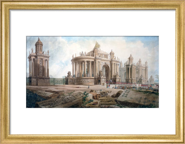 Design (by John Soane) for an Entrance to London