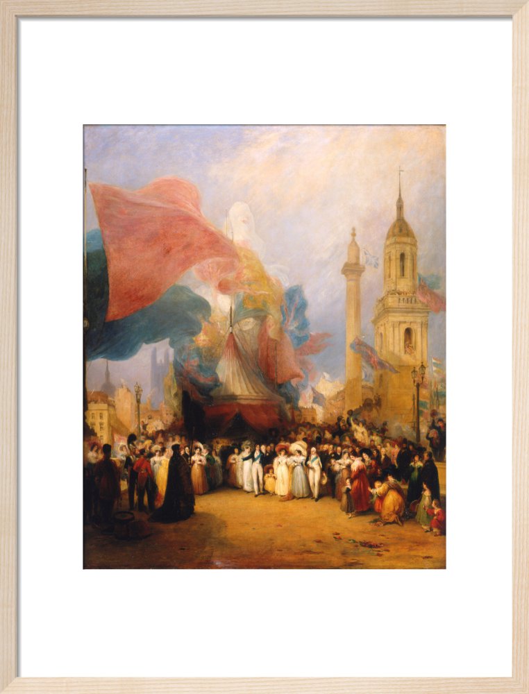 The Royal Procession at the Opening of the New London Bridge, 1 August 1831