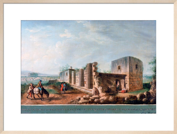 View of the Remains of the Temple (supposed to be of Esculapius) at Agrigentum (4 of 6)