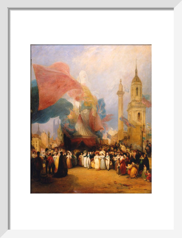 The Royal Procession at the Opening of the New London Bridge, 1 August 1831