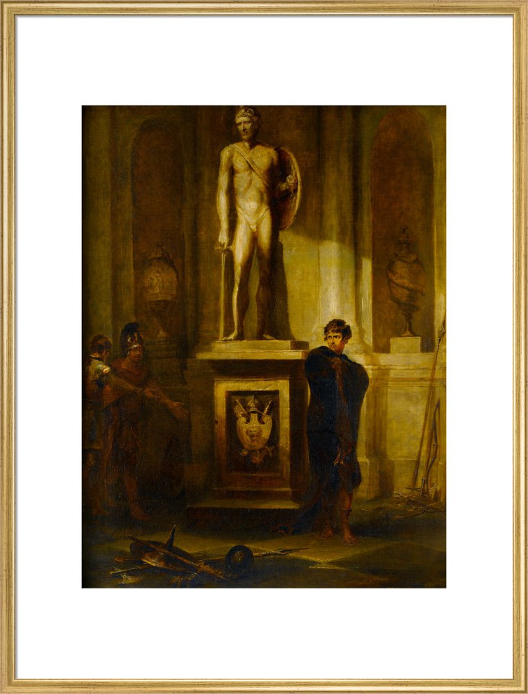 A Scene in Coriolanus, with a Portrait of the Late J. P. Kemble as Coriolanus