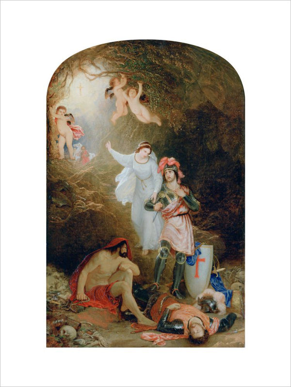 The Cave of Despair (from Edmund Spenser's 'The Faerie Queene', Book 1, Canto 9, Lines 8-35)