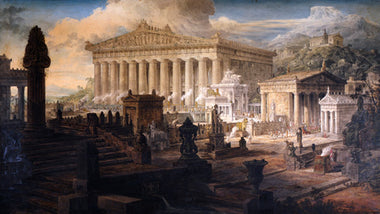 Architectural Composition : A restoration of the Temple of Ceres and other ancient buildings at Eleusis
