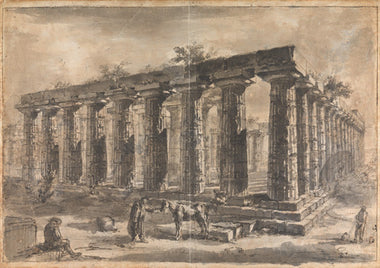 Paestum, Italy Exterior of the Basilica