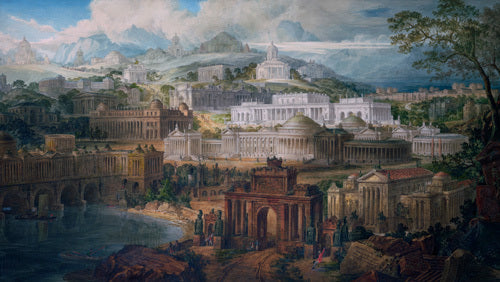 Architectural Visions of Early Fancy by J. M. Gandy