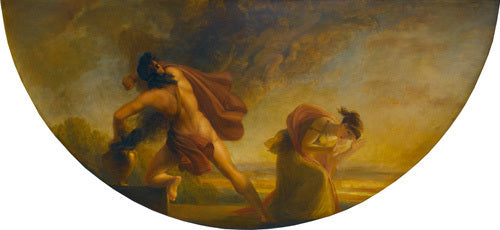 The Opening of Pandora's Vase (Library-Dining Room ceiling painting, 6 of 6)