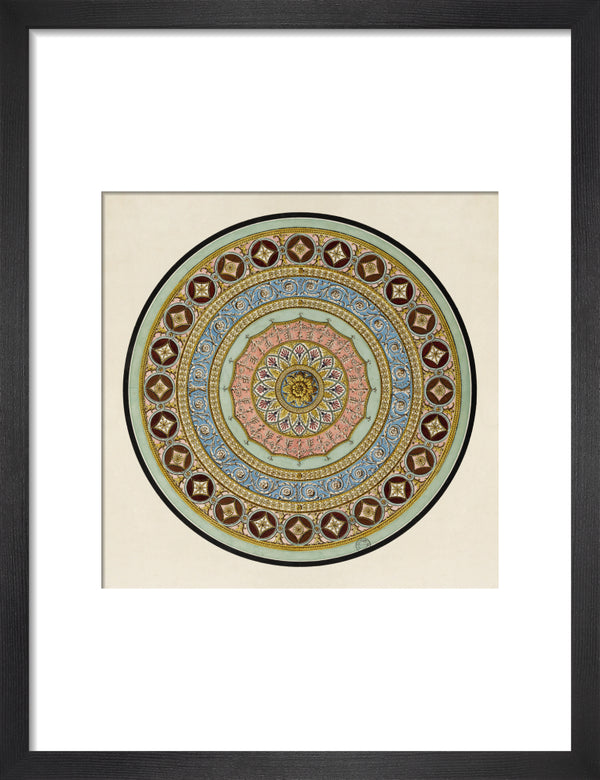 Unexecuted Manocchi Drawing for a Ceiling or a Carpet I, c1765-66