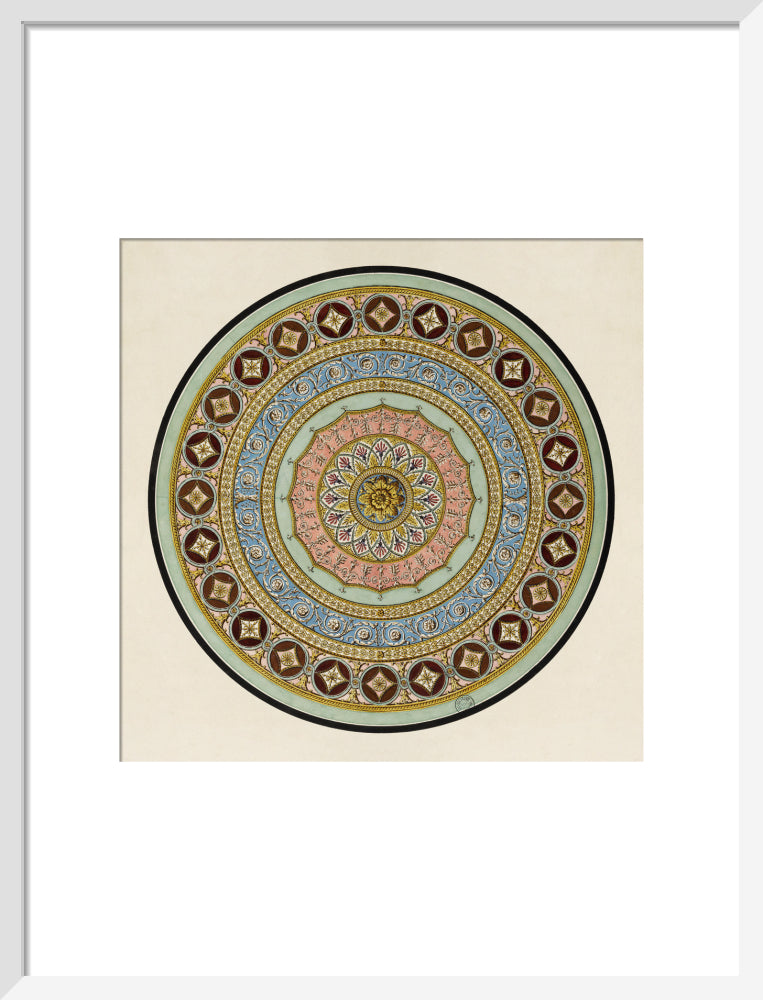 Unexecuted Manocchi Drawing for a Ceiling or a Carpet I, c1765-66