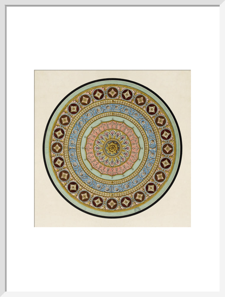 Unexecuted Manocchi Drawing for a Ceiling or a Carpet I, c1765-66