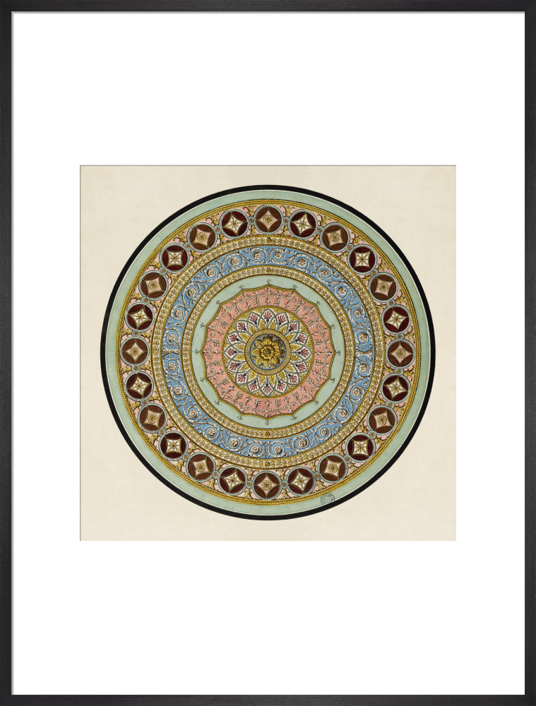 Unexecuted Manocchi Drawing for a Ceiling or a Carpet I, c1765-66