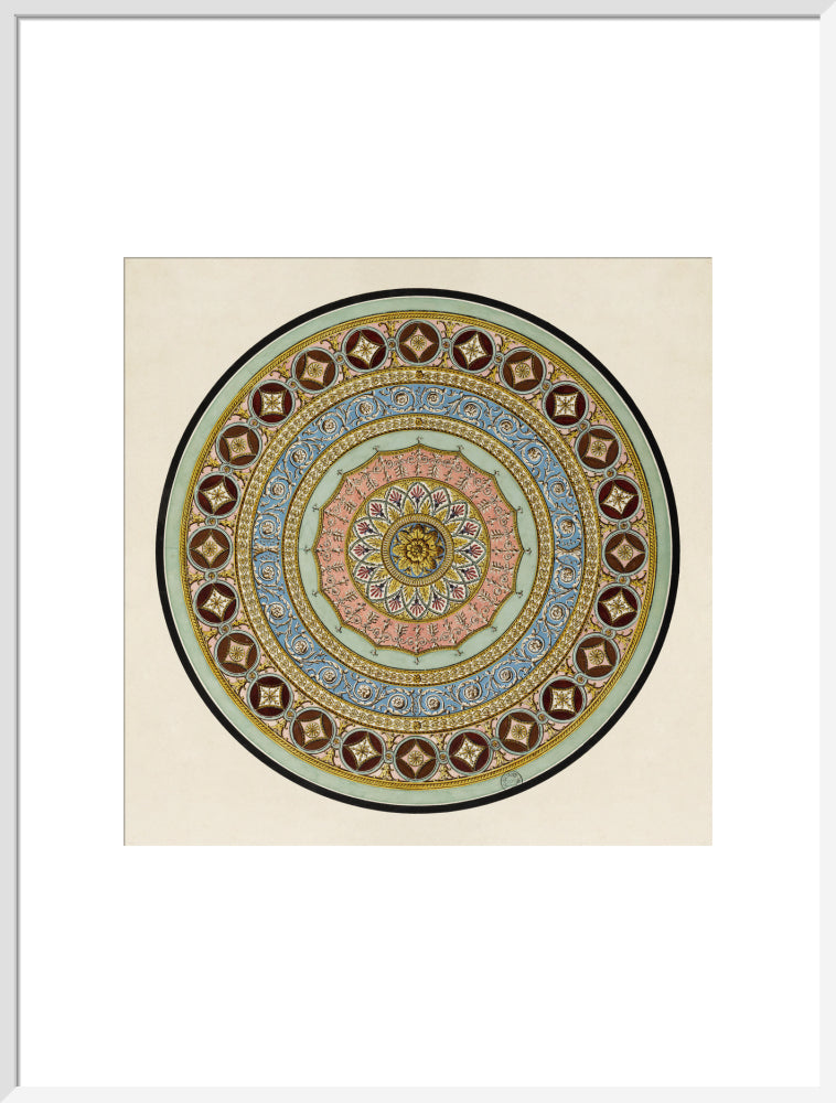 Unexecuted Manocchi Drawing for a Ceiling or a Carpet I, c1765-66