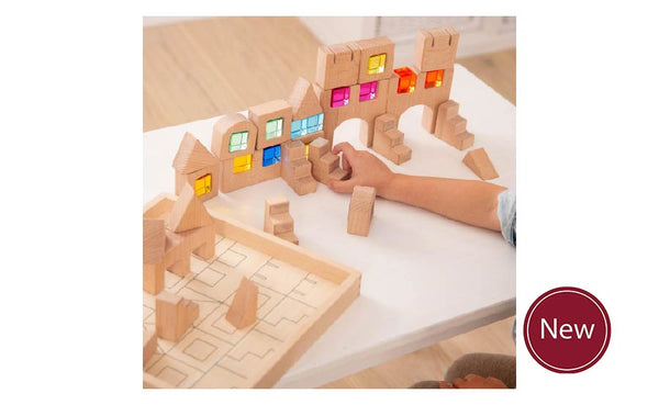 Gem Cubes and Blocks Building Set