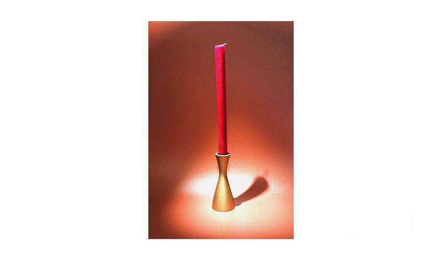 Gold Candle Holder