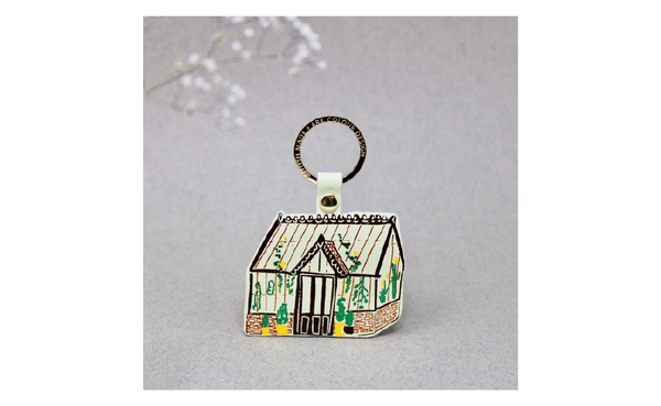 Greenhouse Leather Key Fob