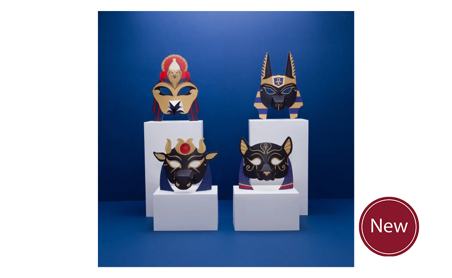 Create Your Own Egyptian Gods Animal Mask