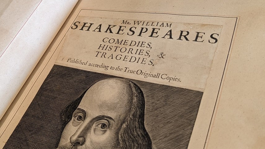 Shakespeare’s First Folio and Sir John Soane, 31 October at 19.00