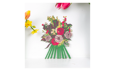 Spring Flowers Greeting Card