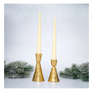 Small Gold Candlestick Holder