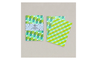 Set of 2 Riso Printed Notebooks