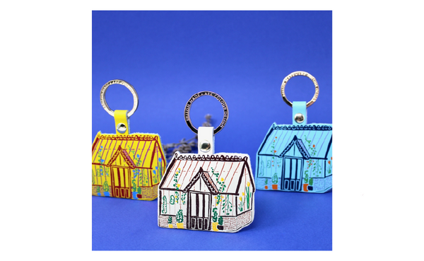 Greenhouse Leather Key Fob