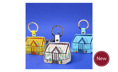 Greenhouse Leather Key Fob
